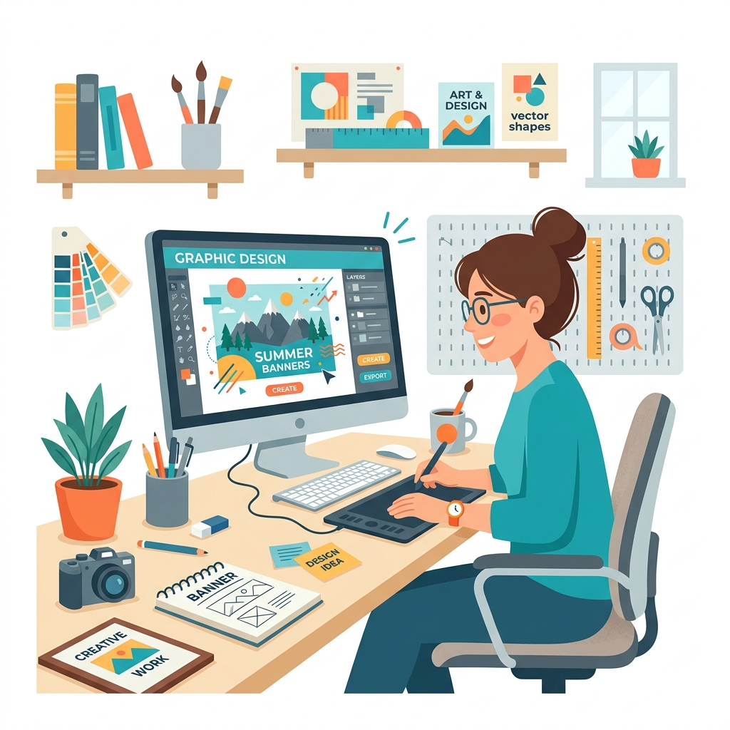 バナー・イラスト制作